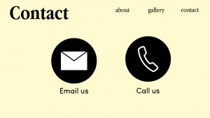 design 2 contact page