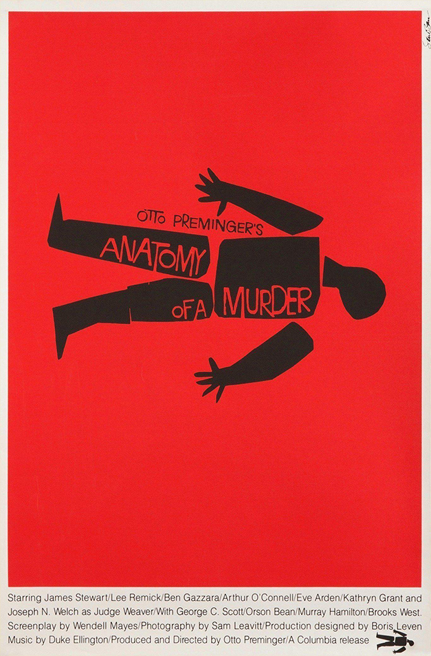 Anatomy of A Murder Movie Poster