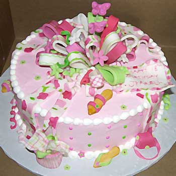 Sweet Bows Cake Photo
