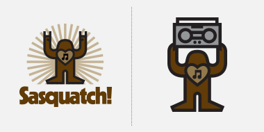 Sasquatch Fest Logos
