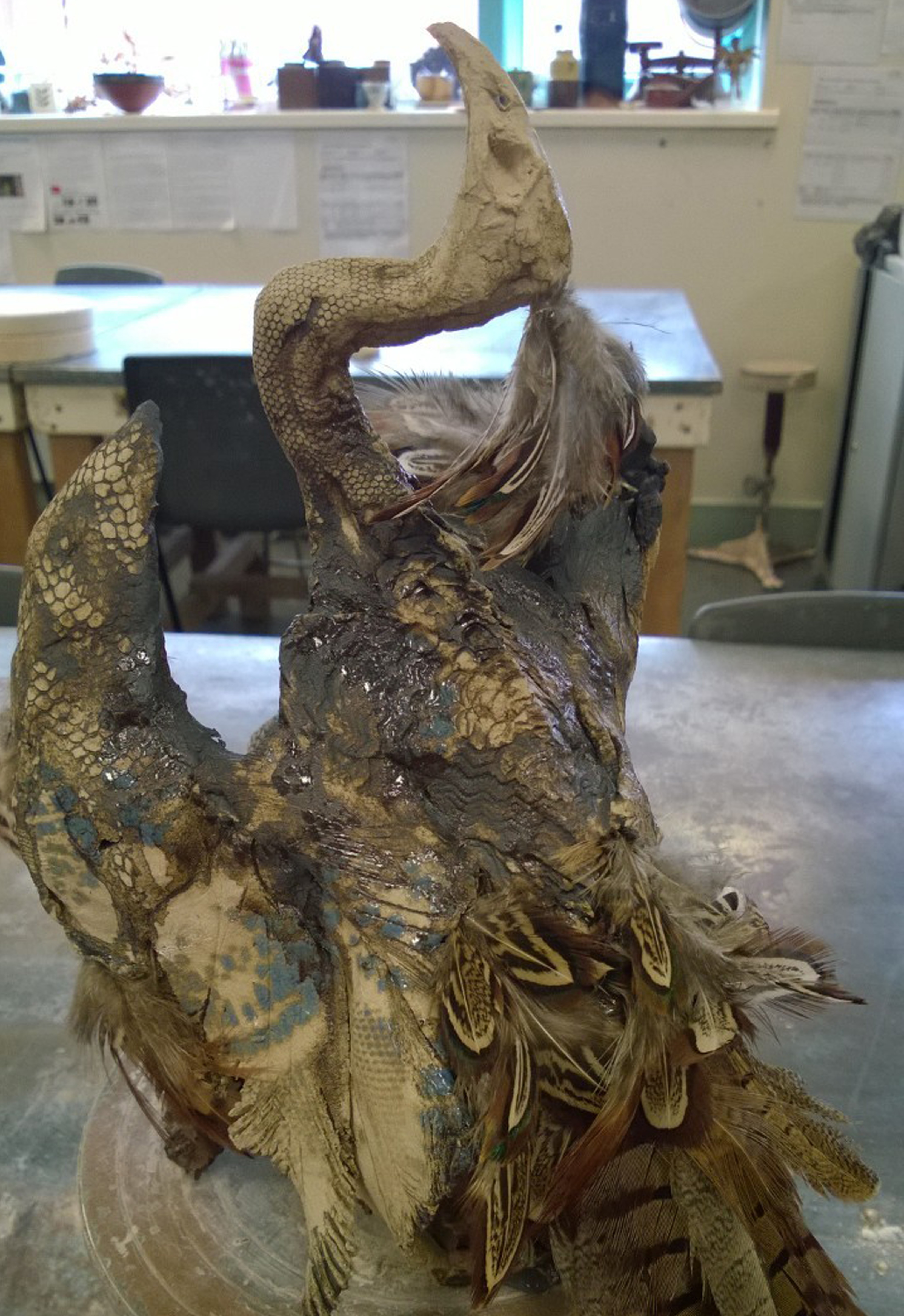 image of clay sculpture