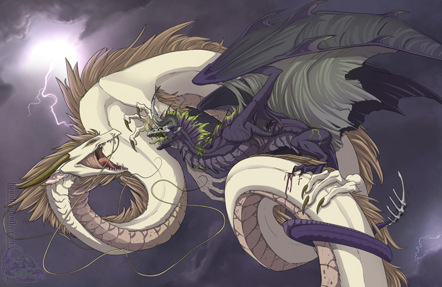 Fight for Life by NeonDragon