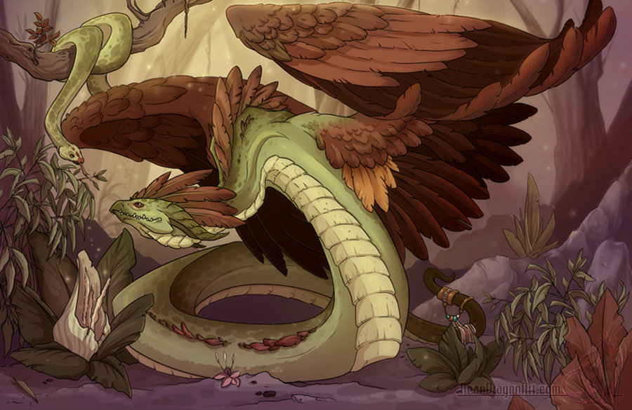 Quetzalcoatl by NeonDragon